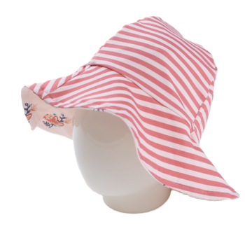 Chapeau réversible fleuri A2400231 Archimède Beachwear