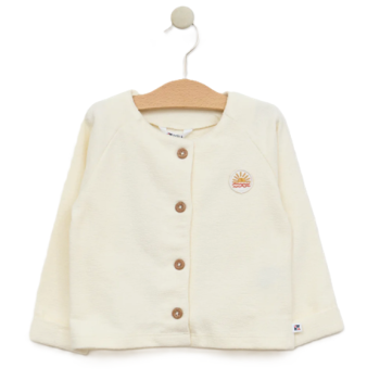 Veste Bébés écusson Sun brodé B2614 de BATELA