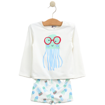 Ensemble Bébés T.shirt Short UVB50 B2618 BATELA