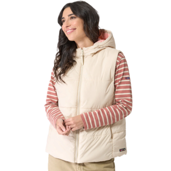 Gilet Matelassé SM A2560 Femmes avec Capuche BATELA