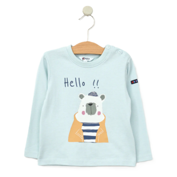 T-Shirt Manches Longues Ours B2412 BATELA