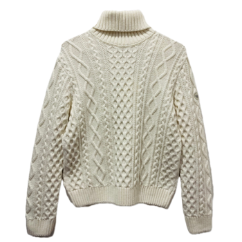 Pull Col Roulé Torsades AMOR Femmes de ROYAL MER