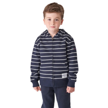 Sweat zippé Style Nautique N2079 Enfants de BATELA