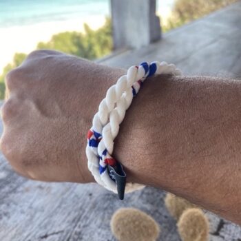 Bracelet Tricolore "Le Frenchie" 21090B de ÔBABA