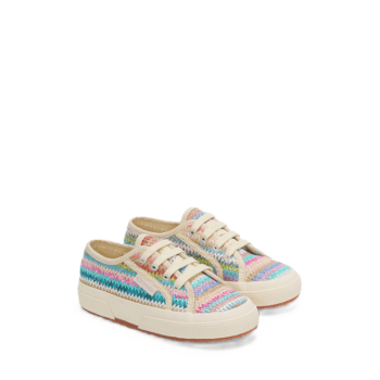 Basket 2750 Kids Girl RAFFIA de SUPERGA