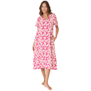 Robe Femmes Midi en Lin A1870 de BATELA