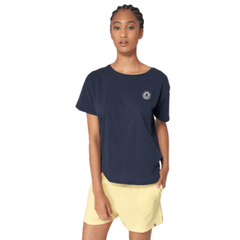 Tee-Shirt Basique Coton Flammé Femmes A2622 BATELA