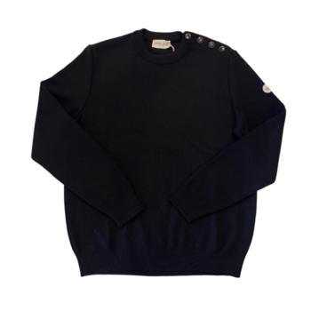 Pull Marin ARMEL Uni Mérinos Hommes ROYAL MER