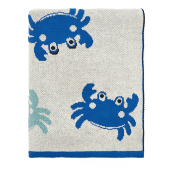 Couverture Bébés D8503 Coton Dessins Crabes de BATELA