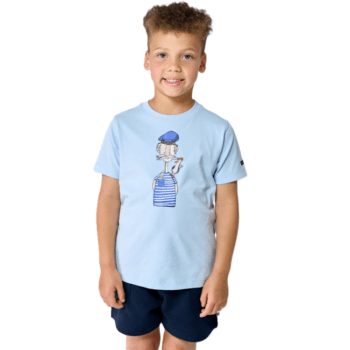 Tee-Shirt Coton Enfants Marin et Mouette N1922 de BATELA