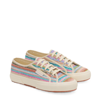 Basket Femmes 2750 RAFFIA multicolore SUPERGA
