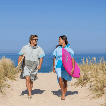 Poncho de Plage KIKOY Adultes Simone et Georges