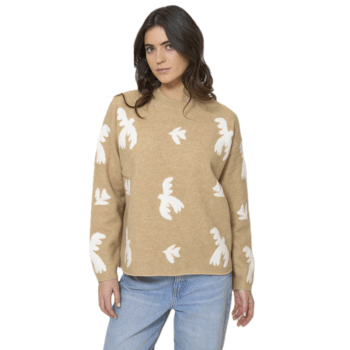Pull au motif Oiseaux A2546 Femmes BATELA