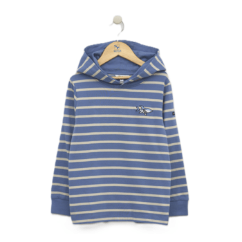 Sweat Rayé Enfants avec Capuche N1902 de BATELA