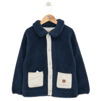 Veste Sherpa col chemise N20263 Enfants BATELA