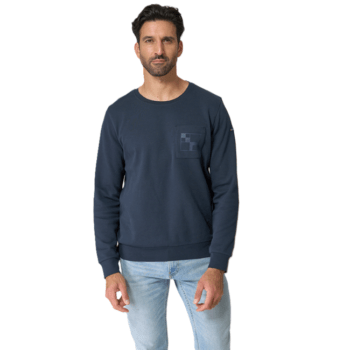 Sweat-Shirt Molleton Piqué Coton A2571 Hommes BATELA