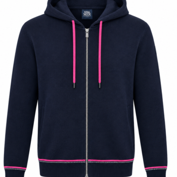 Cardigan Zippé Mérinos YANNA Femmes ROYAL MER