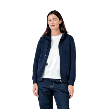 Cardigan Zippé Mérinos YANNA Femmes ROYAL MER
